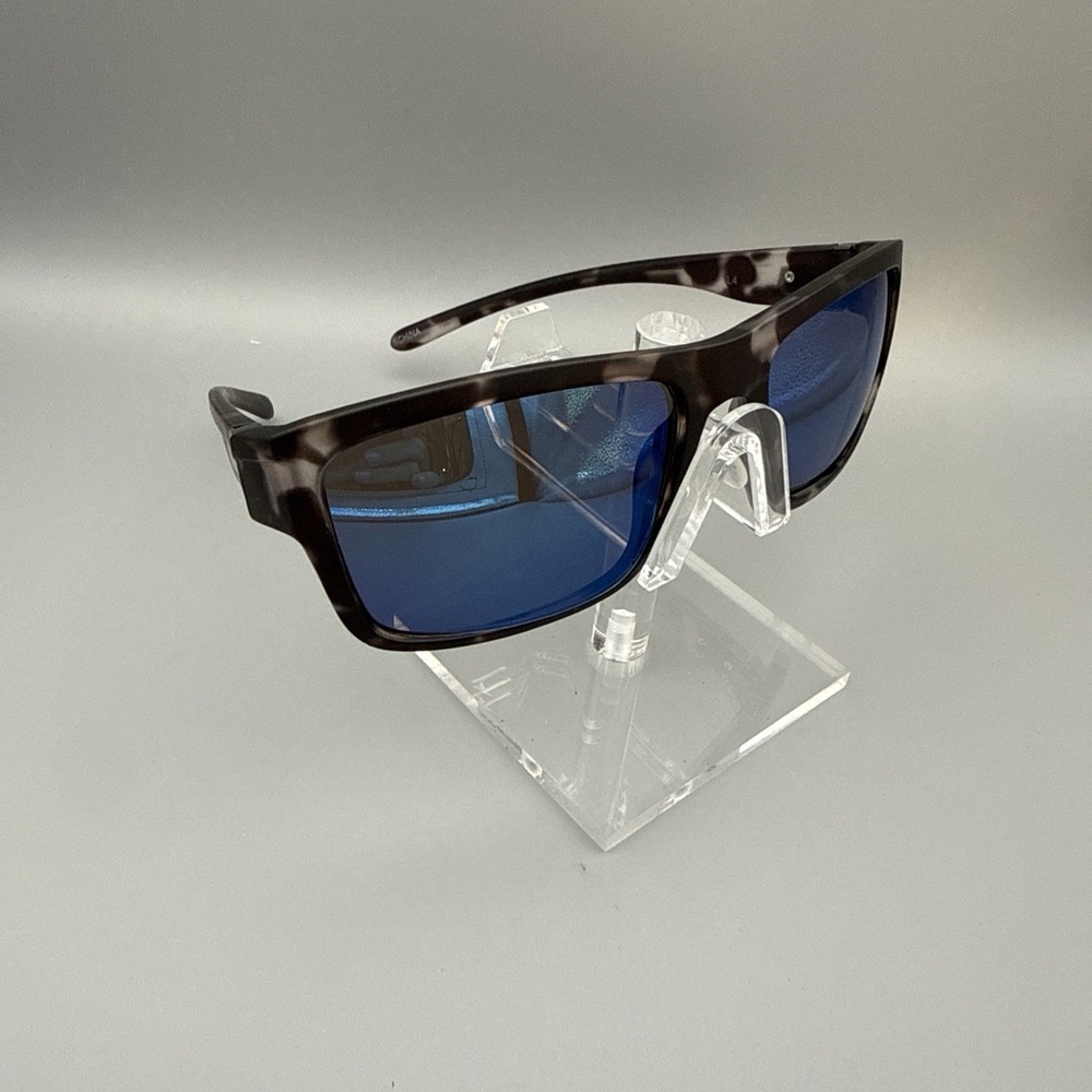 Men's Polarized Square Sunglasses Camouflage/Black Frame: Mirror Lens- Mint